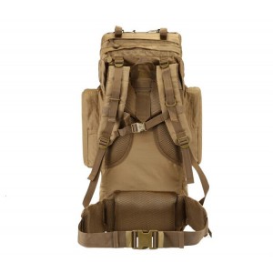 Рюкзак 70L Molle Military Hiking Camping 70х30х20cm 70L, ATACS FG (008ATFG)